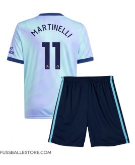 Günstige Arsenal Gabriel Martinelli #11 3rd trikot Kinder 2024-25 Kurzarm (+ Kurze Hosen)